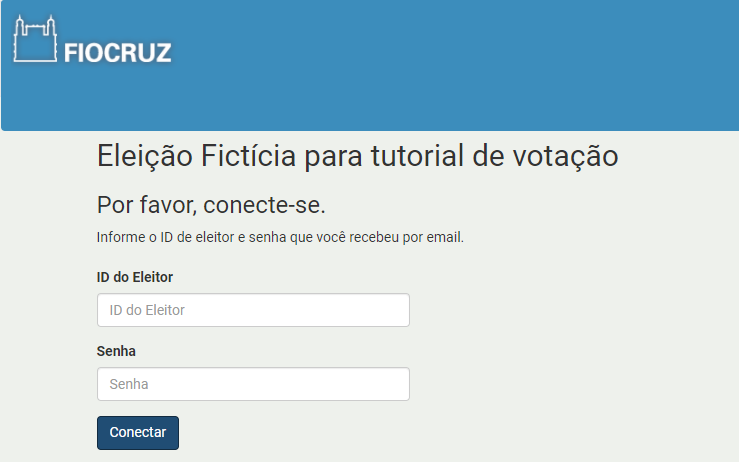 Autenticação do eleitor